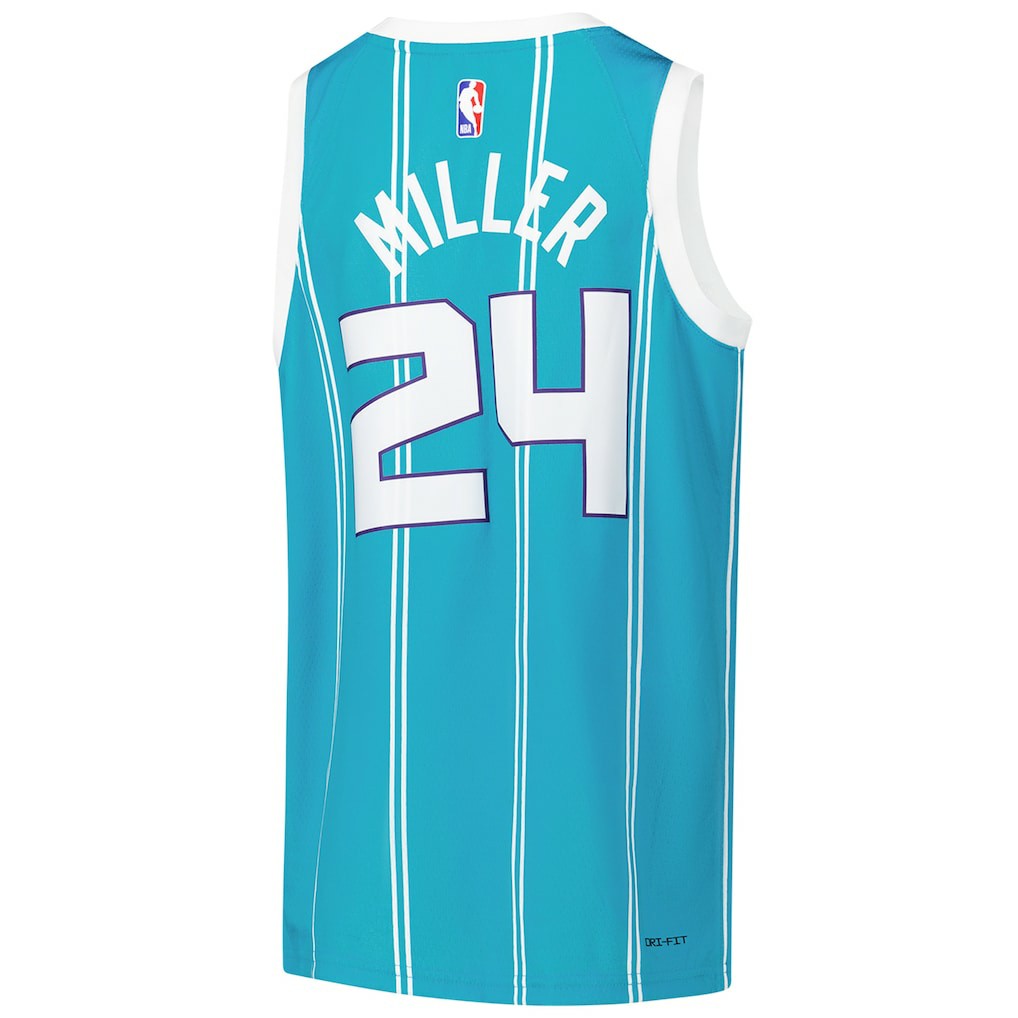 Brandon Miller Charlotte Hornets Youth Swingman Jersey Icon Edition Teal - Nike
