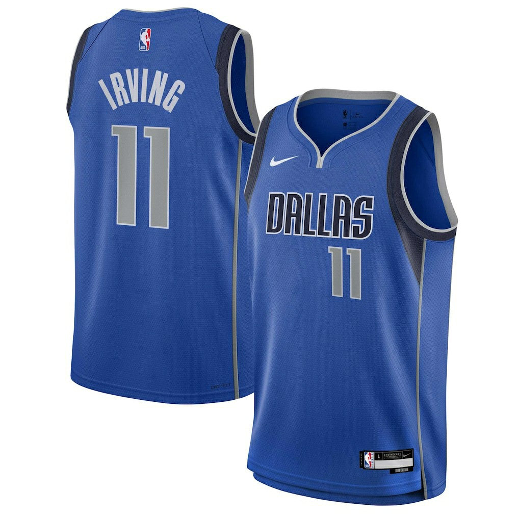 Kyrie Irving Dallas Mavericks Youth Swingman Jersey Icon Editi- Blue - Nike