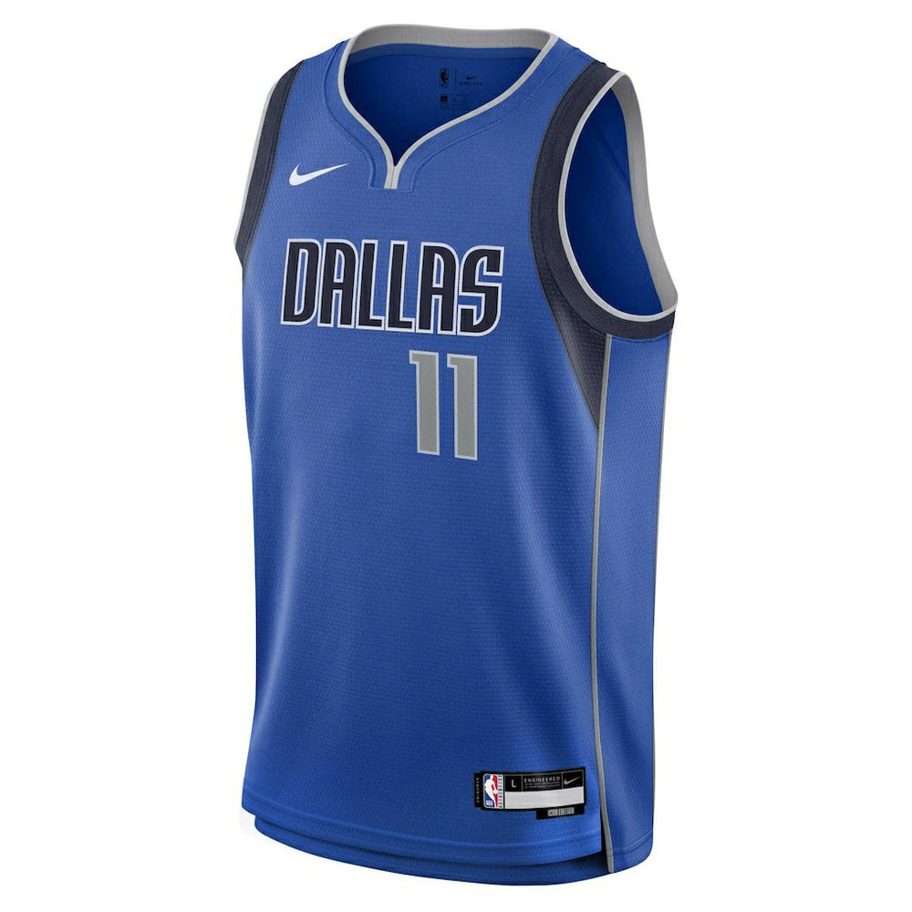 Kyrie Irving Dallas Mavericks Youth Swingman Jersey Icon Editi- Blue - Nike