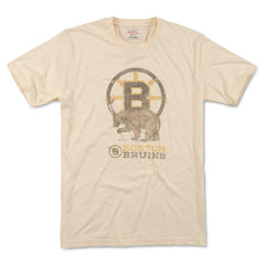 Boston Bruins American Needle Brass Tacks T-Shirt - Cream | US 201662670