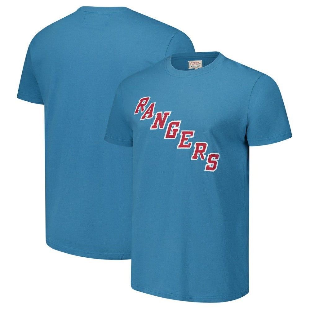 New York Rangers American Needle Brass Tacks T-Shirt - Blue | US 201662672