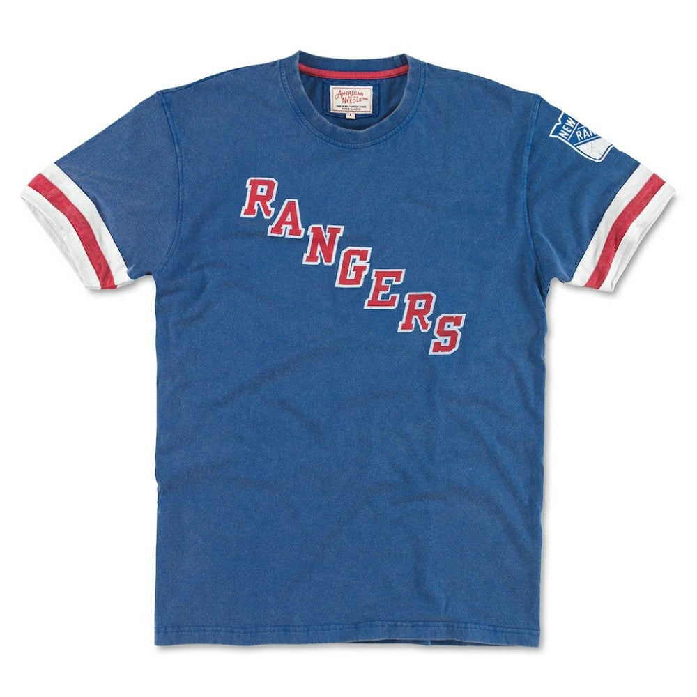 New York Rangers American Needle Remote Control T-Shirt - Blue | US 201662676