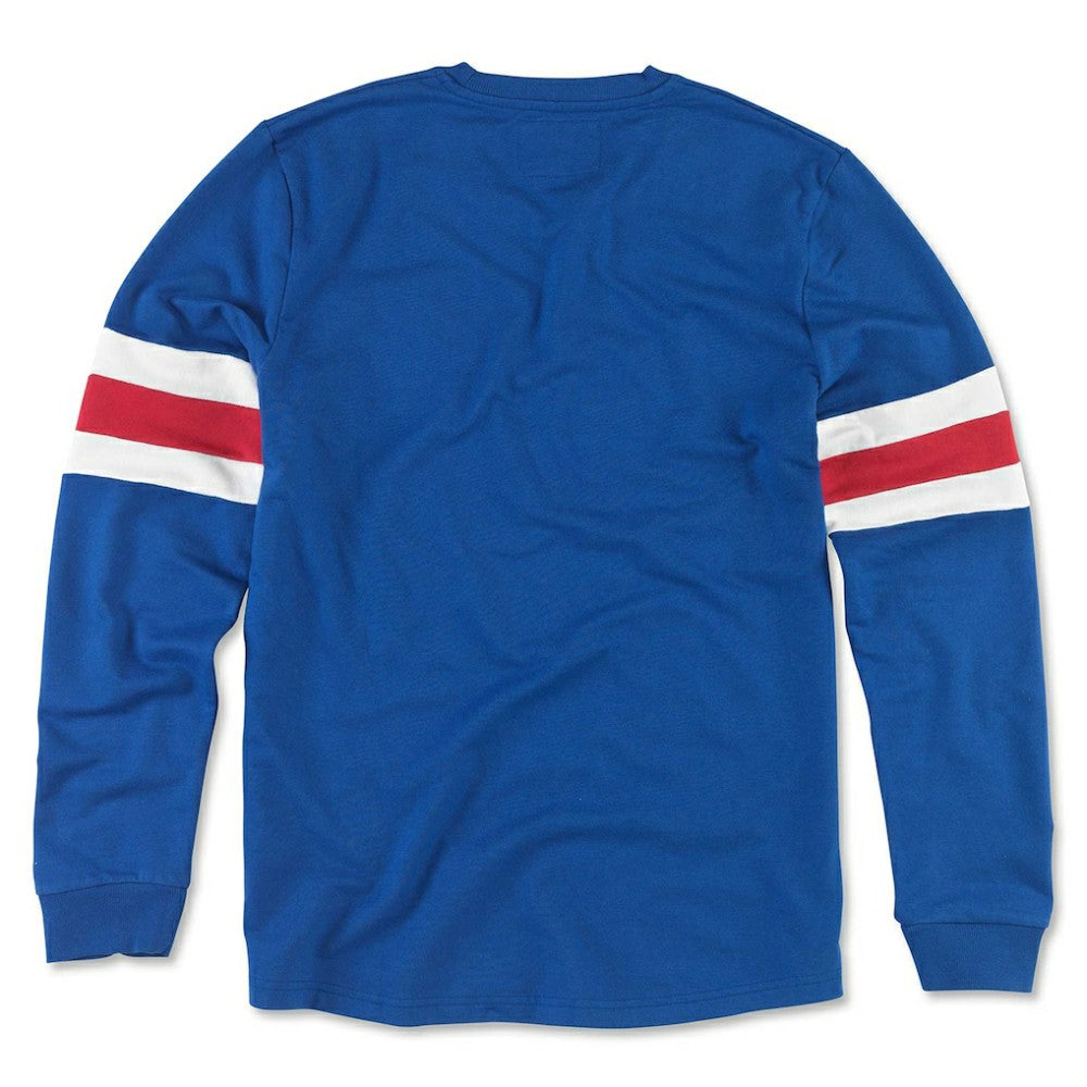 New York Rangers American Needle Sudbury Long Sleeve T-Shirt - Blue | US 201662679