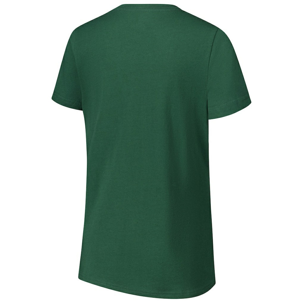 Green Bay Packers G-III 4Her by Carl Banks Women's Post Season V-Neck T-Shirt - Green T-shirts