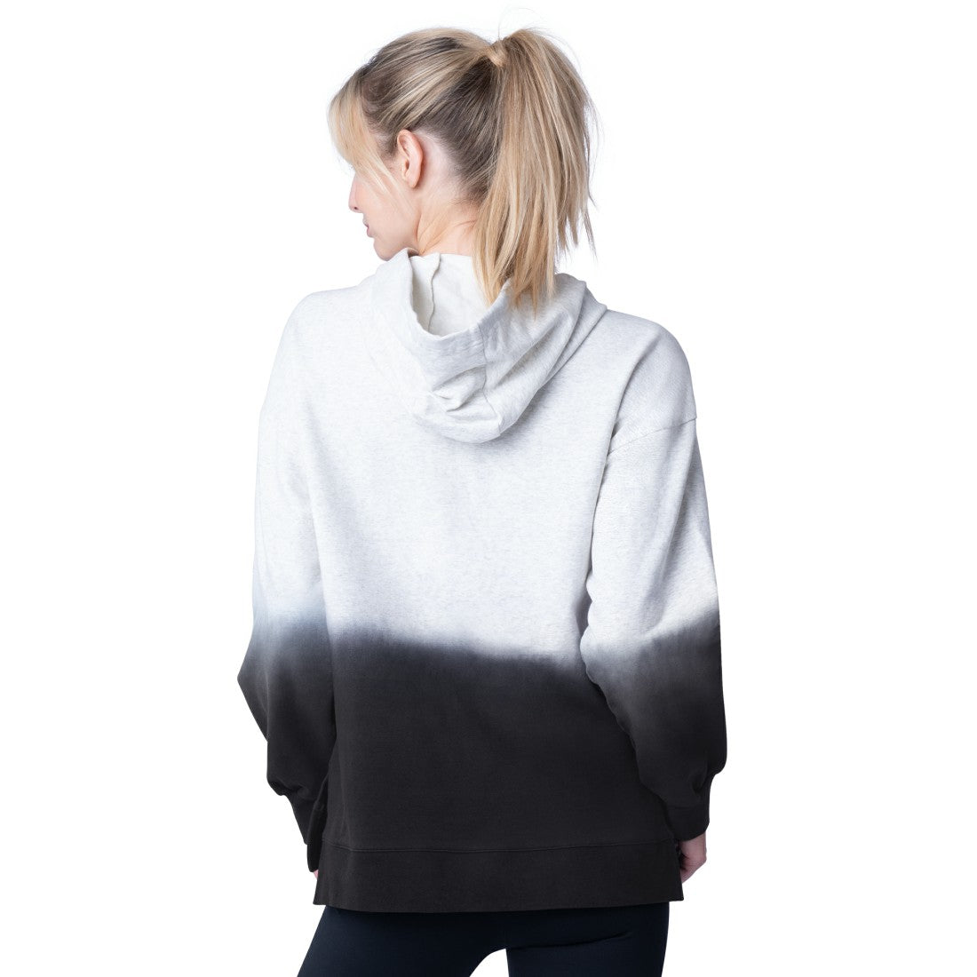 Detroit Lions MSX by Michael Strahan Women's Daniela Pullover Hoodie - Gray Hoodies