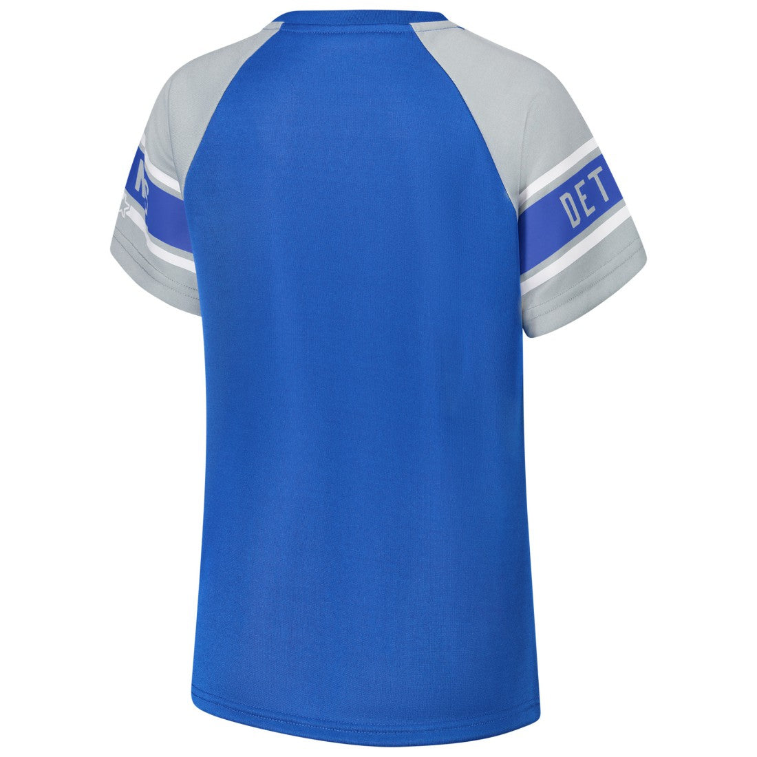 Detroit Lions Starter Women's 1st Rounder Color Block Raglan Top - Blue Tops