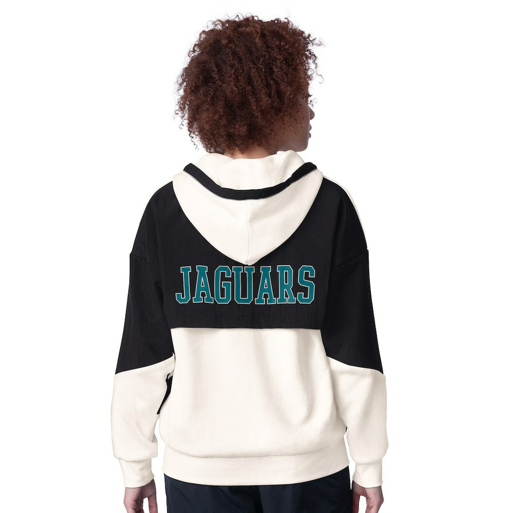Jacksonville Jaguars Starter Women's Scrimmage Full-Zip Hoodie - White Hoodies