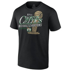 Boston Celtics 2024 NBA Finals Champions Fast Break Finish Trophy T-Shirt Black - Fanatics