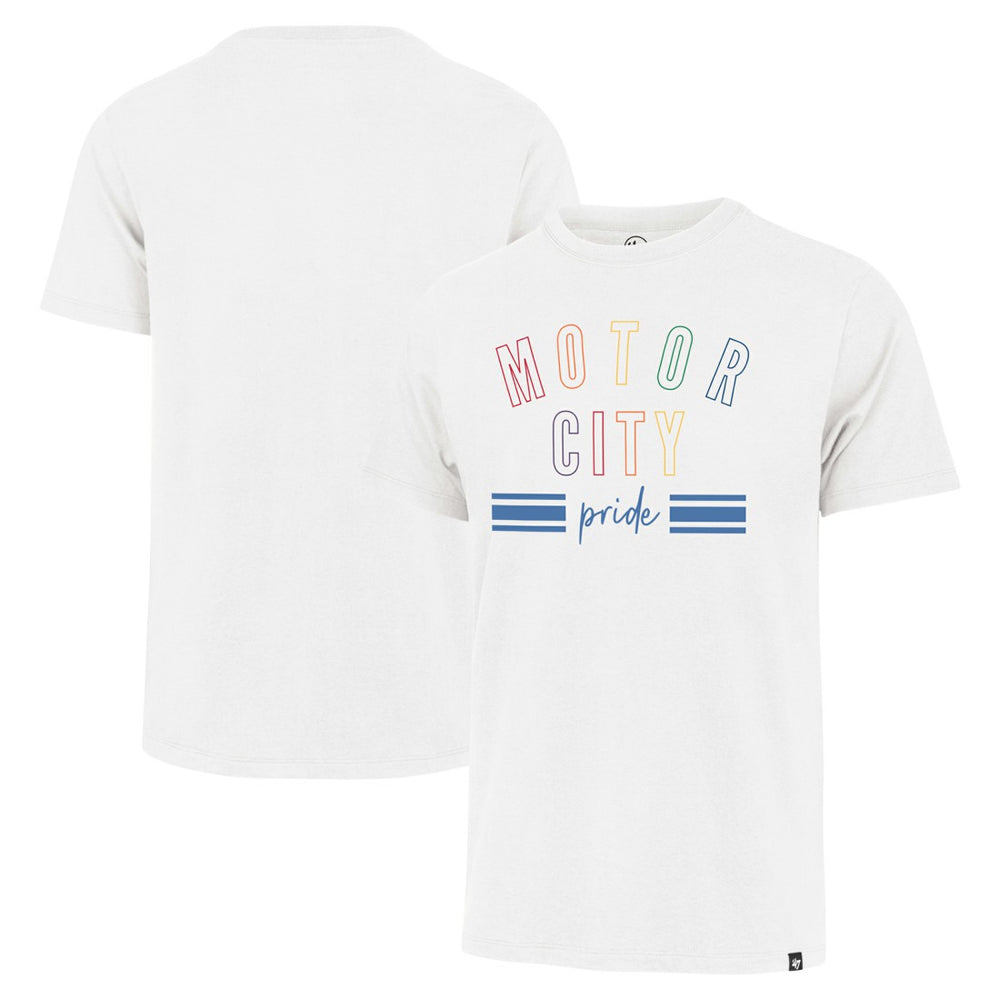 Detroit Lions '47 Motor City Pride Franklin T-Shirt - White T-shirts