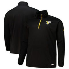 Pittsburgh Penguins Fanatics Big & Tall Authentic Pro Quarter-Zip Top - Black | US 201673098
