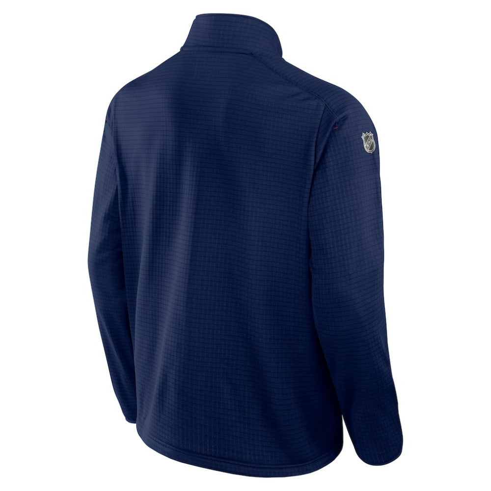 New York Rangers Fanatics Big & Tall Authentic Pro Quarter-Zip Top - Navy | US 201673099