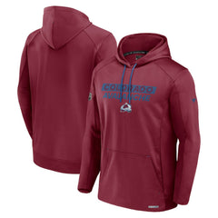 Colorado Avalanche Fanatics Authentic Pro Big & Tall Pullover Hoodie - Burgundy | US 201673104