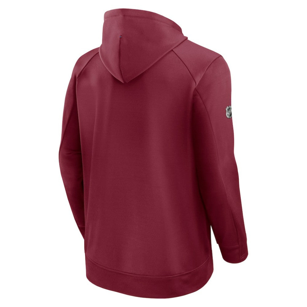 Colorado Avalanche Fanatics Authentic Pro Big & Tall Pullover Hoodie - Burgundy | US 201673104