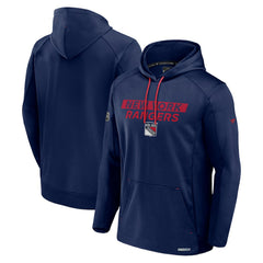 New York Rangers Fanatics Big & Tall Authentic Pro Pullover Hoodie - Blue | US 201673108