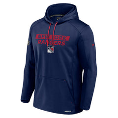 New York Rangers Fanatics Big & Tall Authentic Pro Pullover Hoodie - Blue | US 201673108