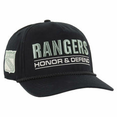 New York Rangers '47 OHT Military Appreciation Homeland Honor and Defend Hitch Adjustable Hat - Black | US 201673137