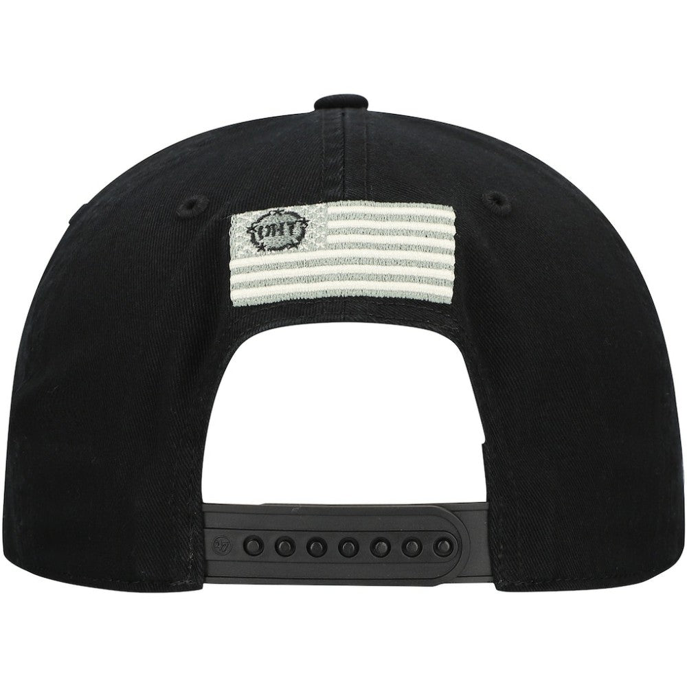 Tampa Bay Lightning '47 OHT Military Appreciation Homeland Honor and Defend Hitch Adjustable Hat - Black | US 201673143