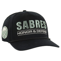 Buffalo Sabres '47 OHT Military Appreciation Homeland Honor and Defend Hitch Adjustable Hat - Black | US 201673146
