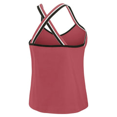 Arizona Cardinals WEAR by Erin Andrews Women's Cross Strap Tri-Blend Tank Top - Cardinal Tops