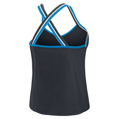 Carolina Panthers WEAR by Erin Andrews Women's Cross Strap Tri-Blend Tank Top - Black Tops