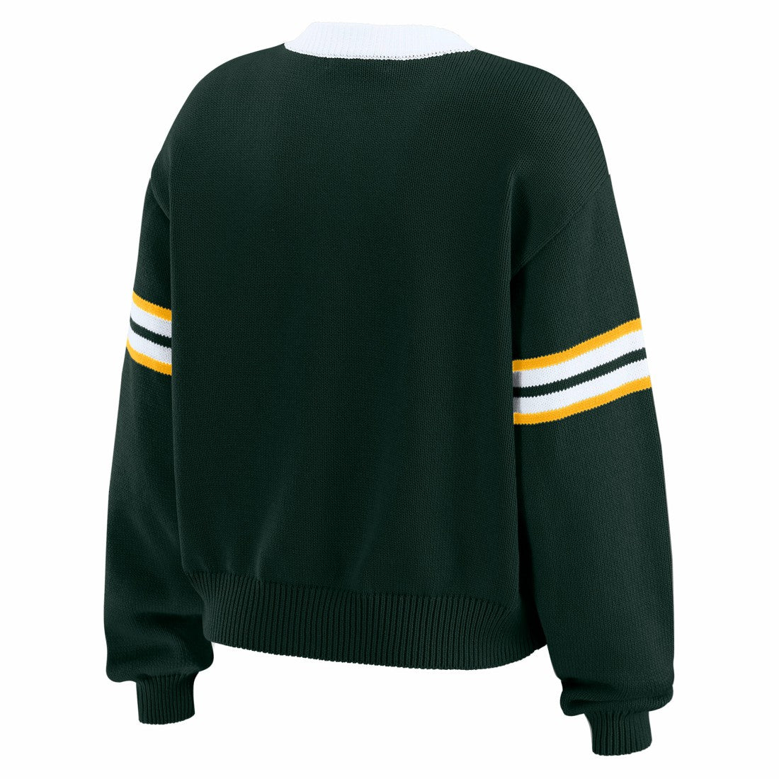 Green Bay Packers WEAR by Erin Andrews Women's Lace-Up Sweater - Green