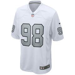 Maxx Crosby Las Vegas Raiders Alternate Game Jersey - White Jerseys
