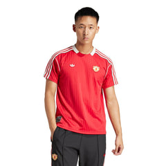 Manchester United Originals Terrace Icons Collection Fashion Jersey Red - Adidas for sale