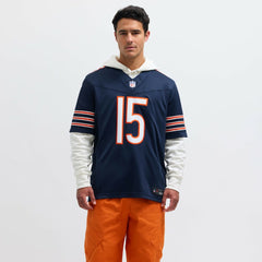 Rome Odunze Chicago Bears Vapor F.U.S.E. Limited Jersey - Navy Jerseys