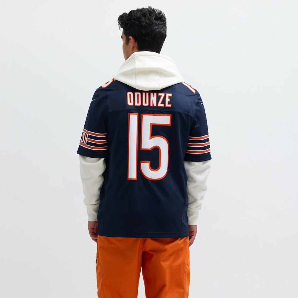 Rome Odunze Chicago Bears Vapor F.U.S.E. Limited Jersey - Navy Jerseys