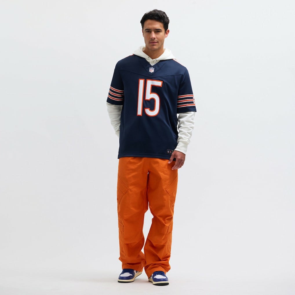 Rome Odunze Chicago Bears Vapor F.U.S.E. Limited Jersey - Navy Jerseys