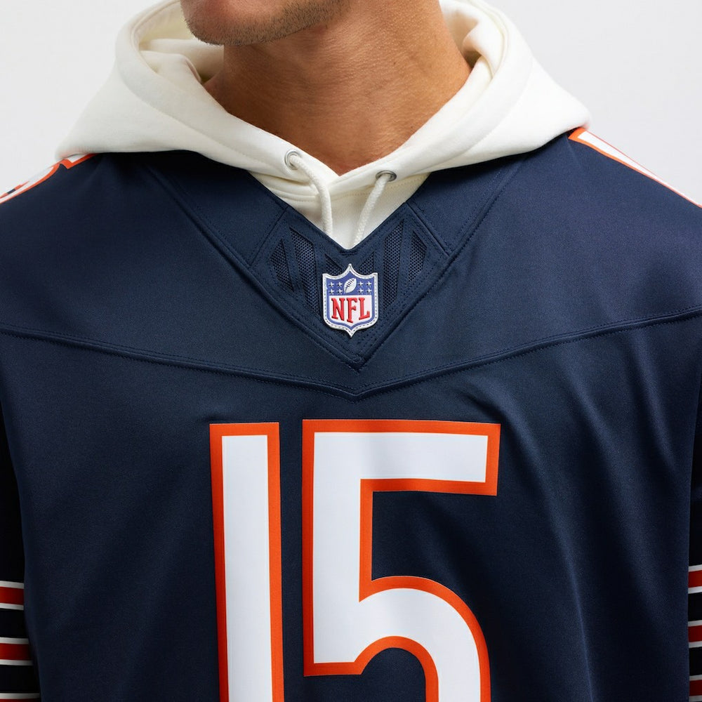 Rome Odunze Chicago Bears Vapor F.U.S.E. Limited Jersey - Navy Jerseys