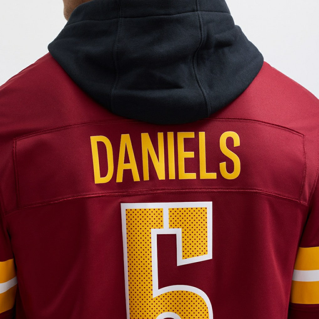 Jayden Daniels Washington Commanders Vapor F.U.S.E. Limited Jersey - Burgundy Jerseys