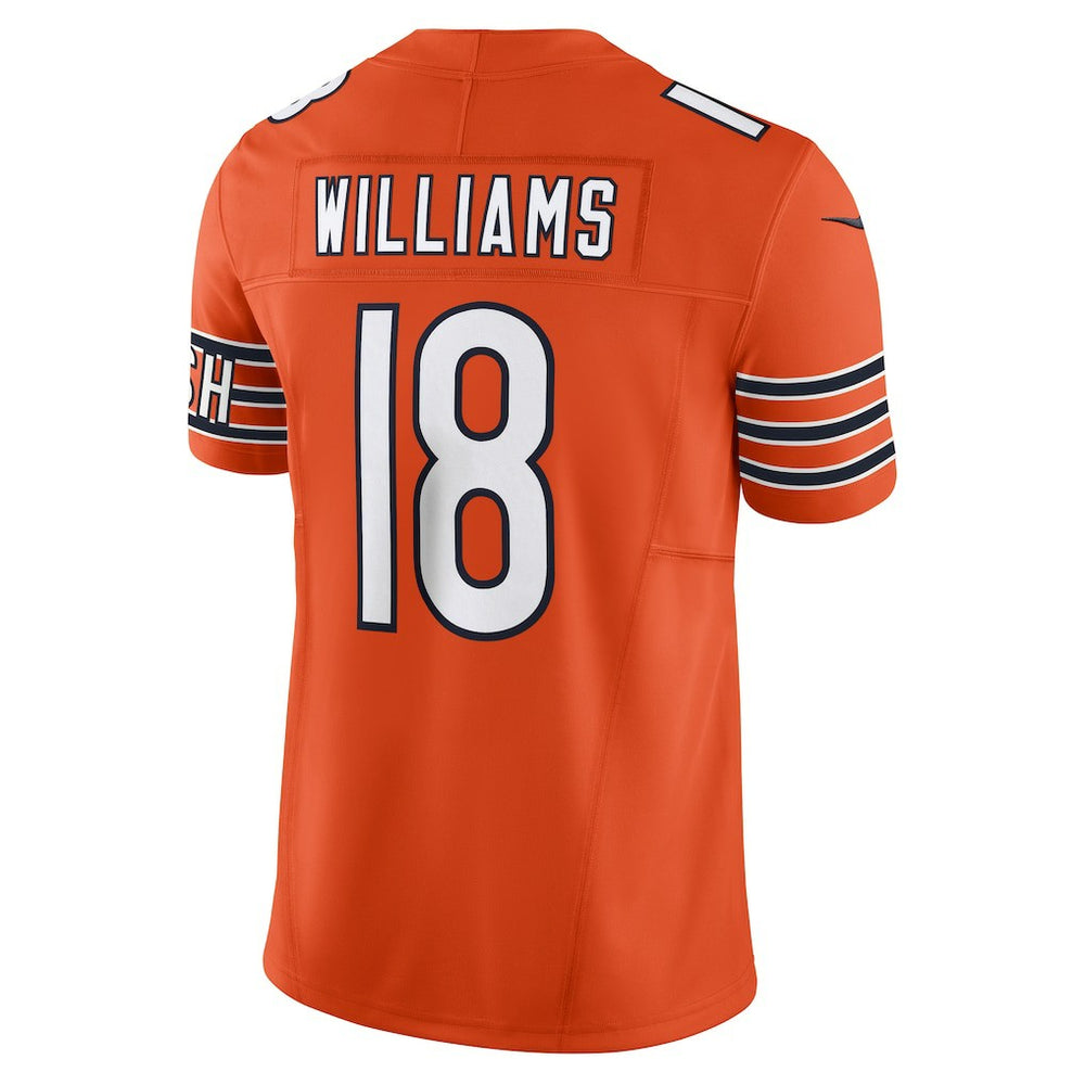 Caleb Williams Chicago Bears Vapor F.U.S.E. Limited Jersey - Orange Jerseys