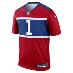 Malik Nabers New York Giants Legend Player Performance Top - Red Tops