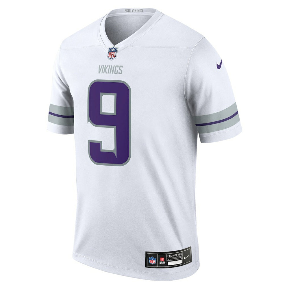 J.J. McCarthy Minnesota Vikings Legend Player Performance Top - White Tops