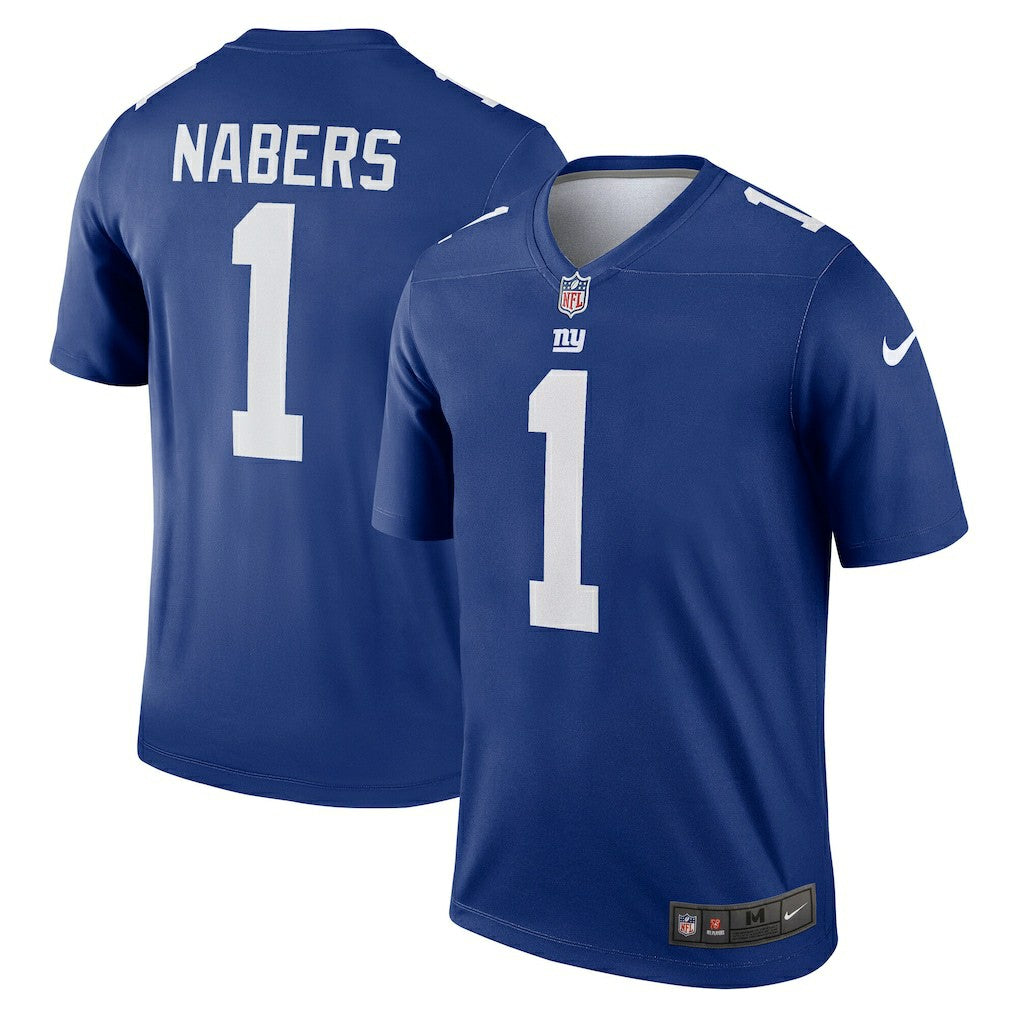 Malik Nabers New York Giants Legend Player Performance Top - Royal Tops