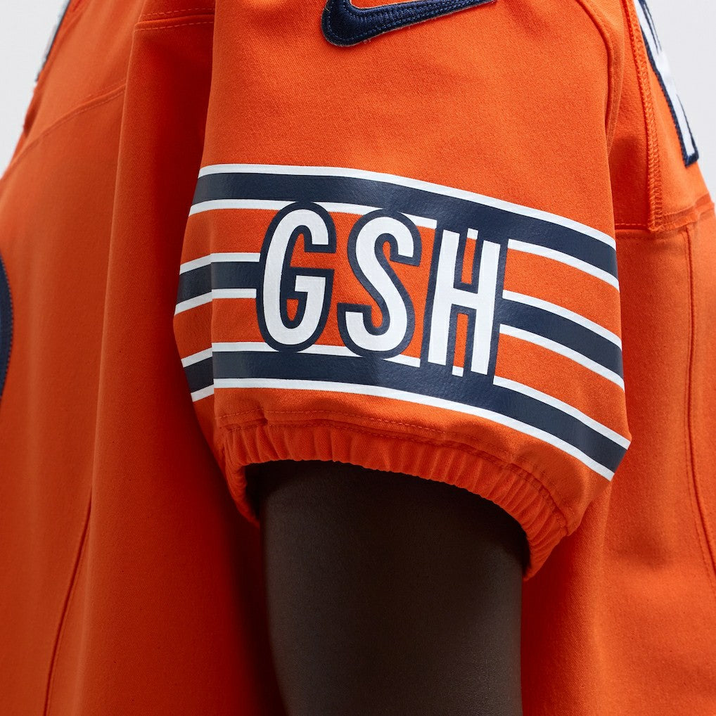Caleb Williams Chicago Bears Alternate Vapor F.U.S.E. Elite Jersey - Orange Jerseys