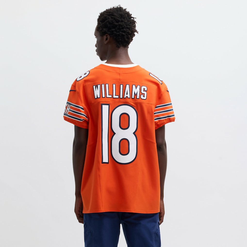Caleb Williams Chicago Bears Alternate Vapor F.U.S.E. Elite Jersey - Orange Jerseys