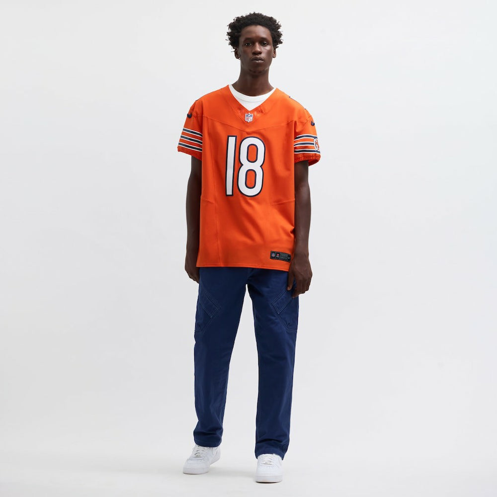 Caleb Williams Chicago Bears Alternate Vapor F.U.S.E. Elite Jersey - Orange Jerseys