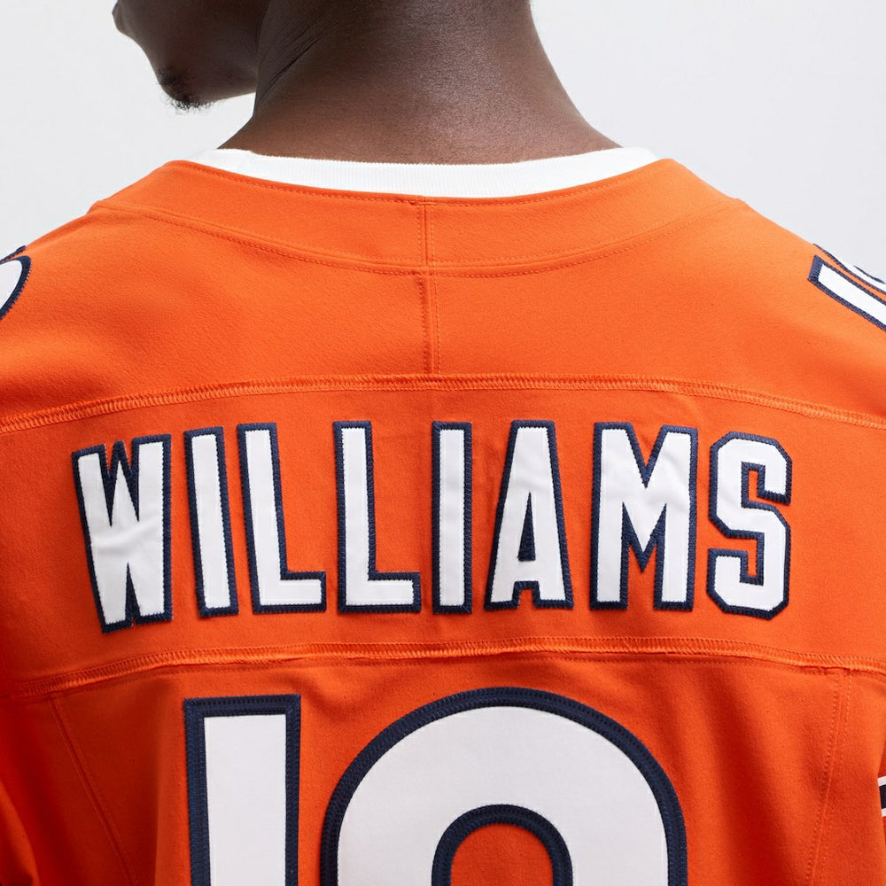 Caleb Williams Chicago Bears Alternate Vapor F.U.S.E. Elite Jersey - Orange Jerseys