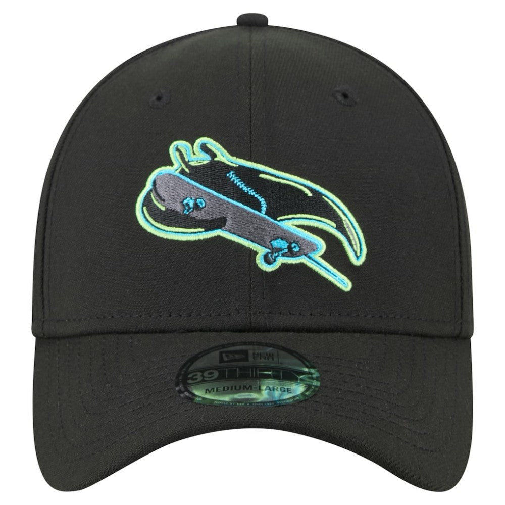 Tampa Bay Rays New Era City Connect 39THIRTY Flex Hat - Black Hats