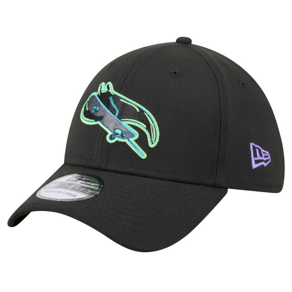 Tampa Bay Rays New Era City Connect 39THIRTY Flex Hat - Black Hats