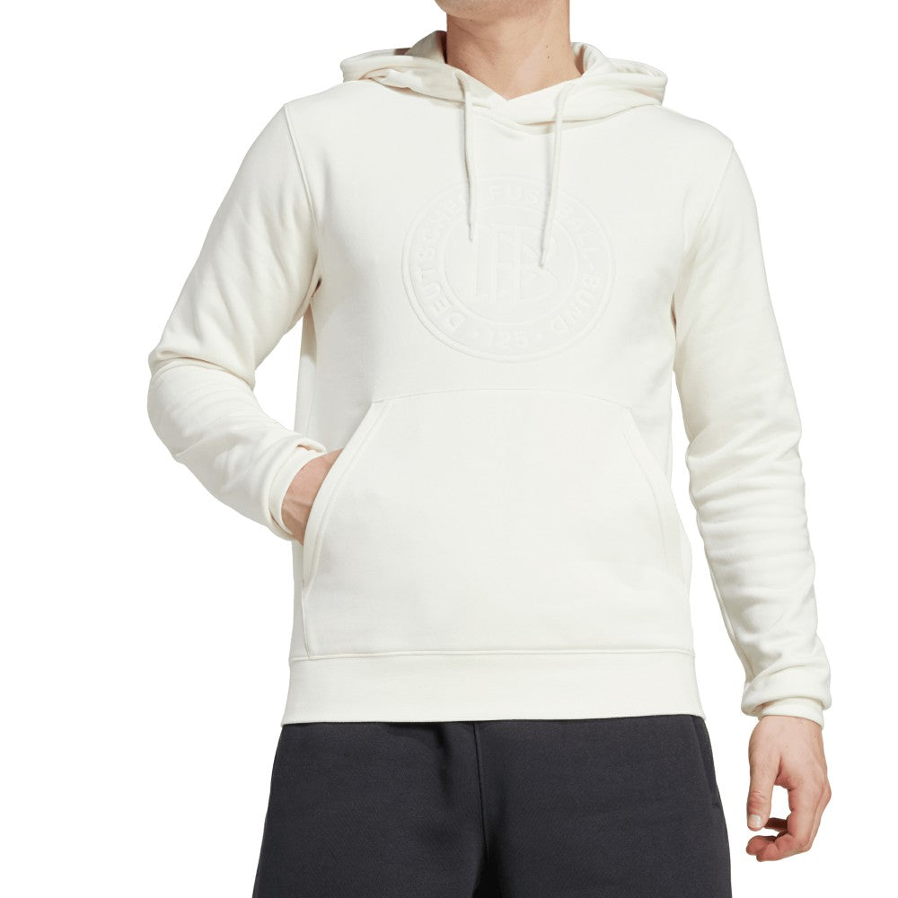 Germany National Team Originals 125th Anniversary Culturewear Pullover Hoodie White - Adidas outlet