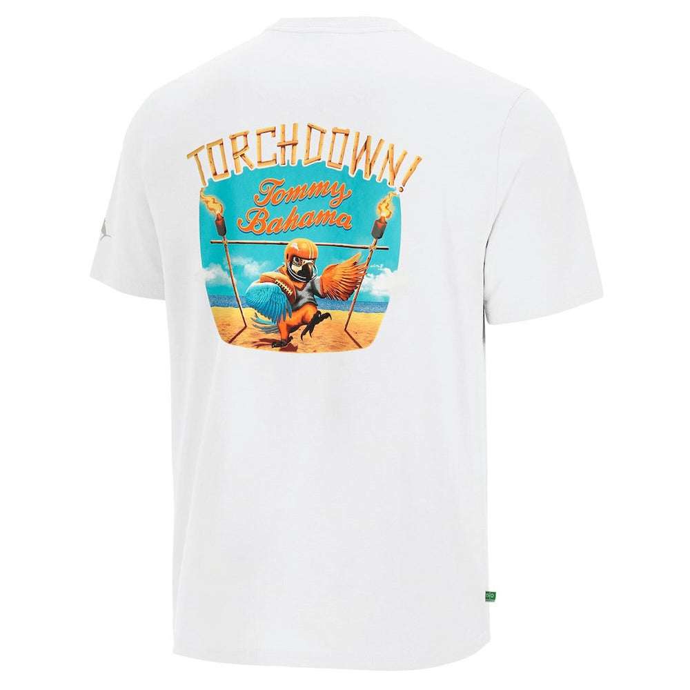 Jacksonville Jaguars Sport Torchdown Graphic T-Shirt - White T-shirts