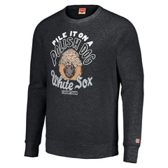 Chicago White Sox MLB x Guy Fieri’s Flavortown Unisex Tri-Blend Pullover Sweatshirt - Charcoal Pullover