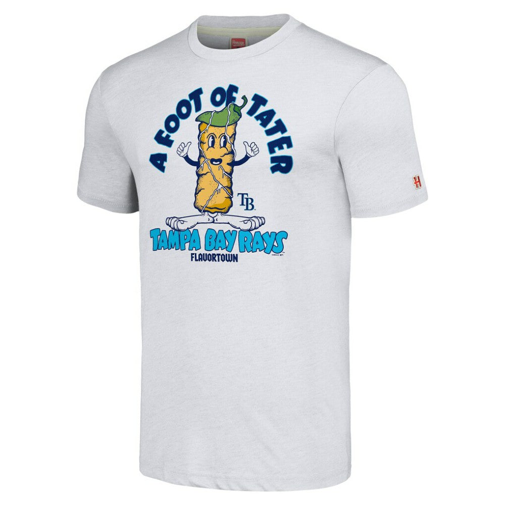 Tampa Bay Rays MLB x Guy Fieri’s Flavortown Unisex Tri-Blend T-Shirt - Ash T-shirts