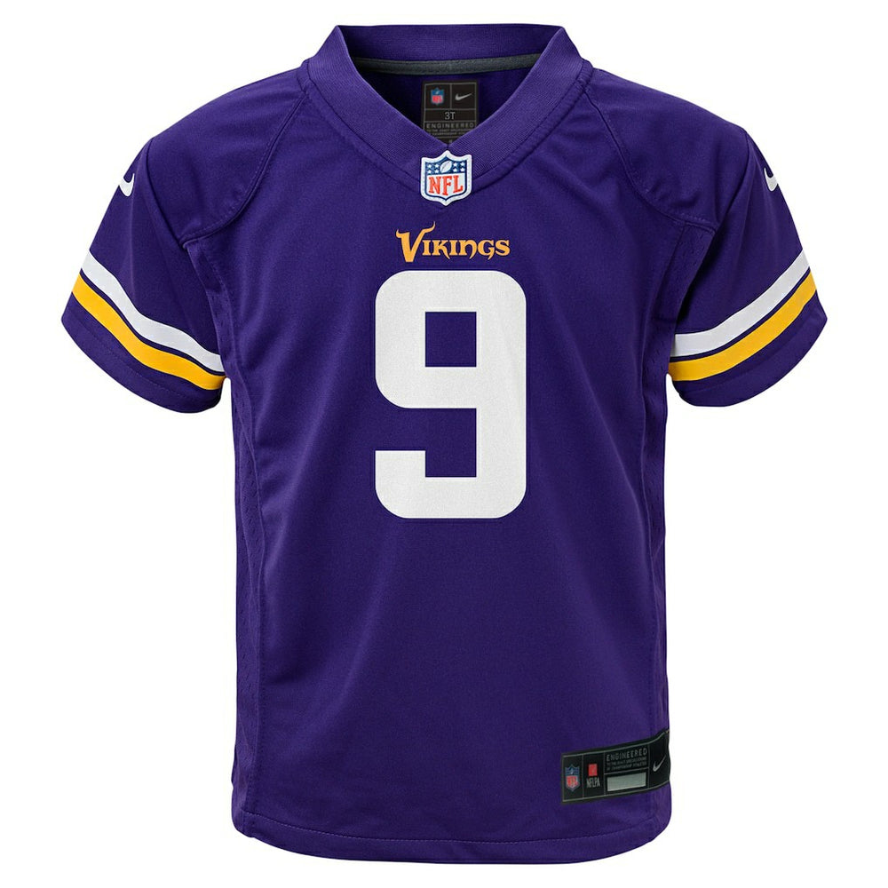 J.J. McCarthy Minnesota Vikings Preschool Player Game Jersey - Purple Jerseys