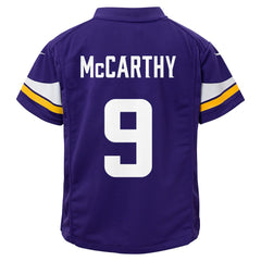 J.J. McCarthy Minnesota Vikings Preschool Player Game Jersey - Purple Jerseys