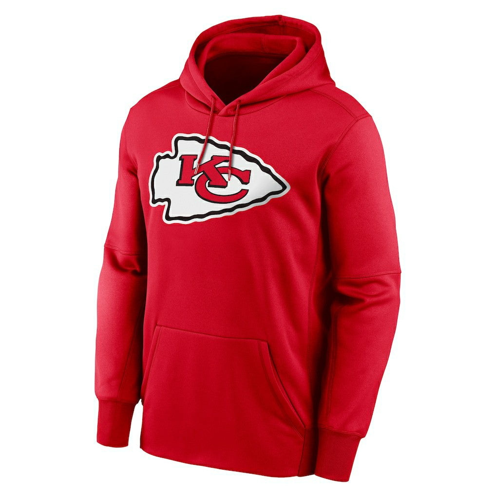 Patrick Mahomes Kansas City Chiefs Player Name & Number Therma Hoodie - Red Hoodies