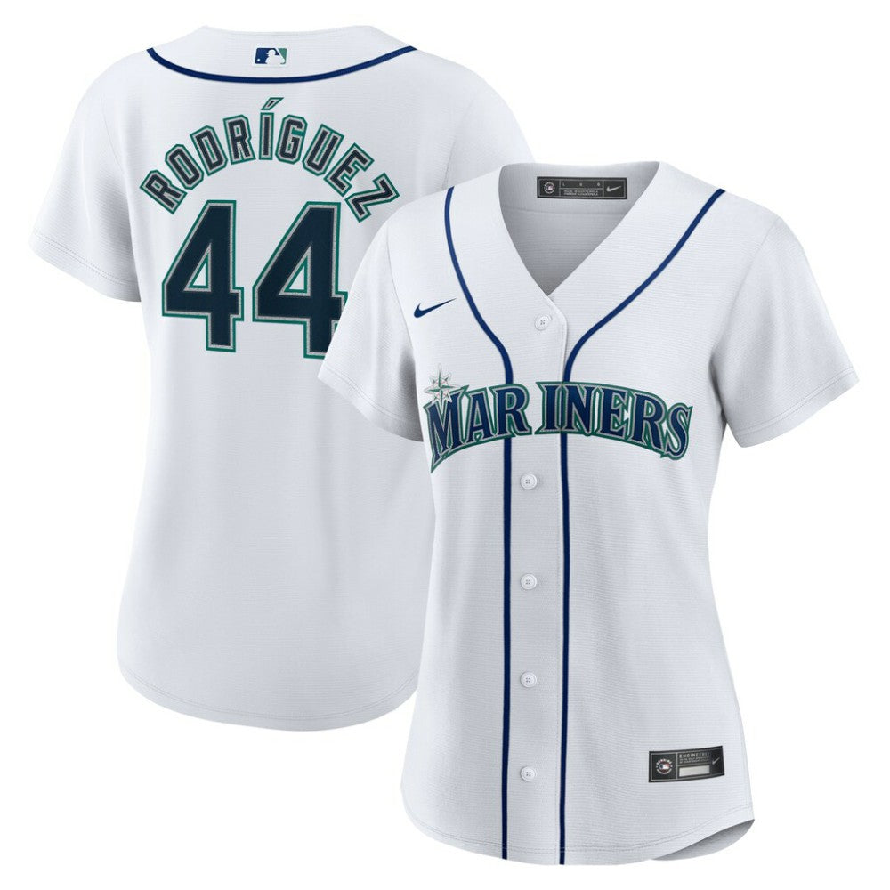 Julio Rodríguez Seattle Mariners Nike Women's Home Replica Jersey - White Jerseys